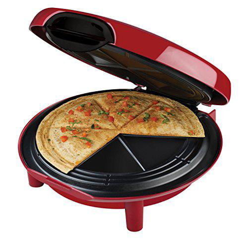 George Foreman 10-Inch Electric Quesadilla Maker Non Stick Crunchy Snacks Home